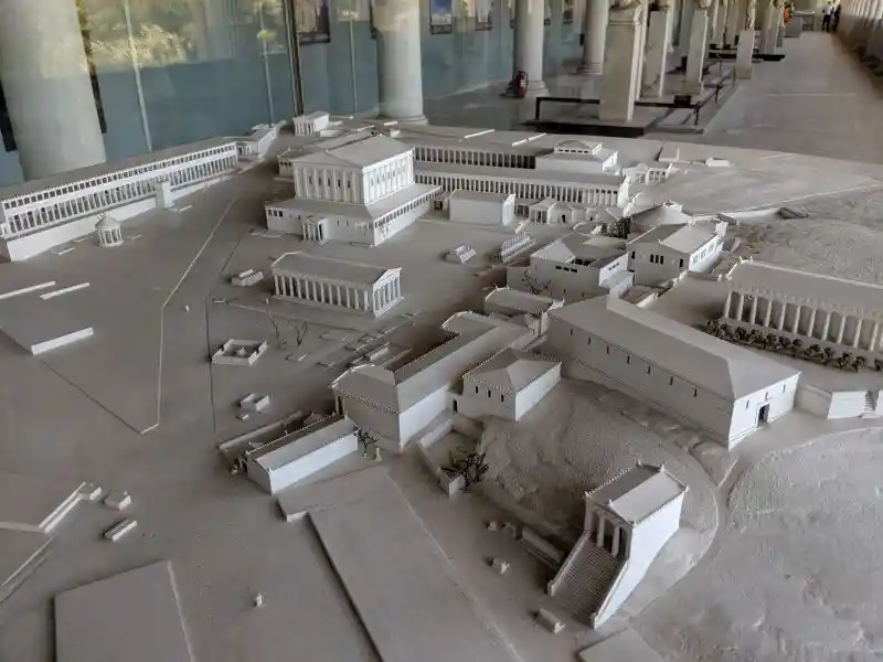 Scale Model of the Ancient Agora